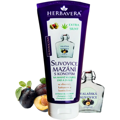Herbavera Grasa de ciruela con cáñamo, 200 ml Herbavera Grasa de ciruela con cáñamo, 200 ml