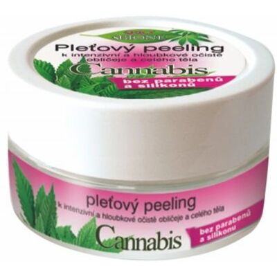 Bione Peeling facial de cannabis, 200 g Bione Peeling facial de cannabis, 200 g
