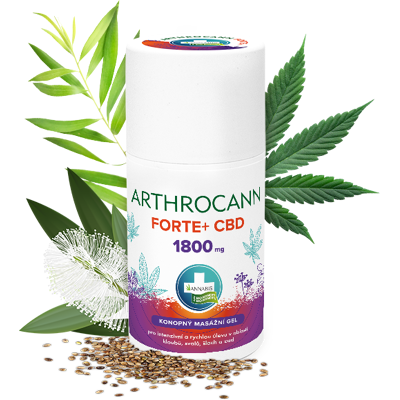 Annabis Arthrocann Gel Forte+ 1800mg CBD Gel de Masaje para un Alivio Colosal, 90 ml Annabis Arthrocann Gel Forte+ 1800mg CBD Gel de Masaje para un Alivio Colosal, 90 ml