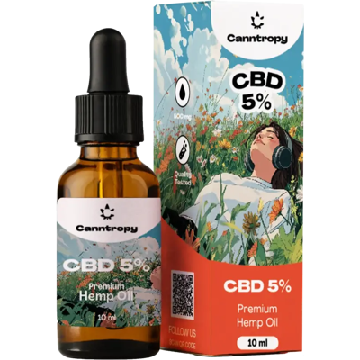 Aceite de Cáñamo CBD Canntropy, 5%, 500mg, 10ml Aceite de Cáñamo CBD Canntropy, 5%, 500mg, 10ml
