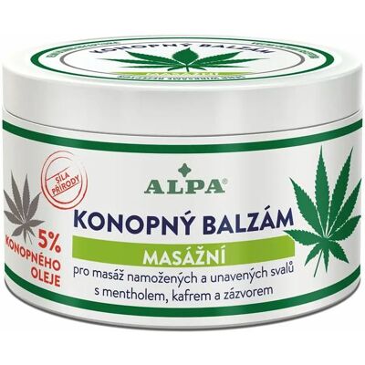 Alpa Bálsamo de cannabis - Alivio muscular y articular 250ml Alpa Bálsamo de cannabis - Alivio muscular y articular 250ml