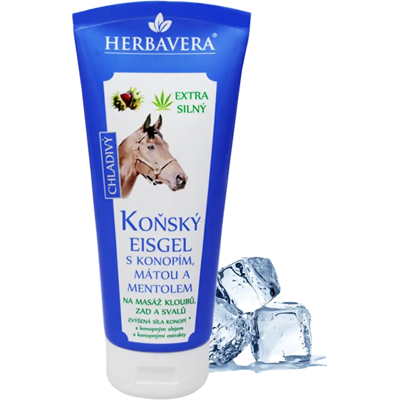 Herbavera Gel de ducha para caballos con cáñamo, menta y mentol, 200 ml Herbavera Gel de ducha para caballos con cáñamo, menta y mentol, 200 ml