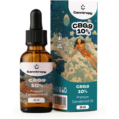 Canntropy Aceite cannabinoide premium CBG9, 10 % CBG9, 10 ml Canntropy Aceite cannabinoide premium CBG9, 10 % CBG9, 10 ml
