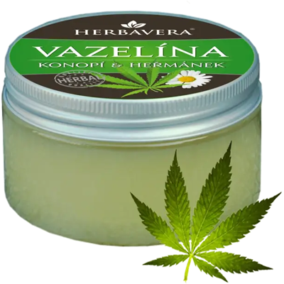 Herbavera Aceite de Cáñamo Vaselina para Piel Seca y Agrietada - Vaselina Herbavera Aceite de Cáñamo Vaselina para Piel Seca y Agrietada - Vaselina