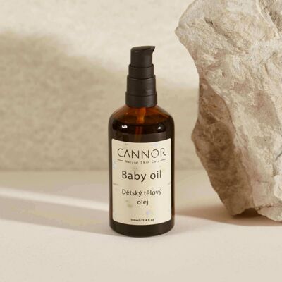 Cannor Aceite Corporal para Bebé - Natural, 100ml Cannor Aceite Corporal para Bebé - Natural, 100ml
