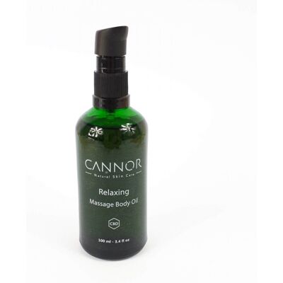 Cannor CBD: Aceite de masaje - 100 ml Cannor CBD: Aceite de masaje - 100 ml