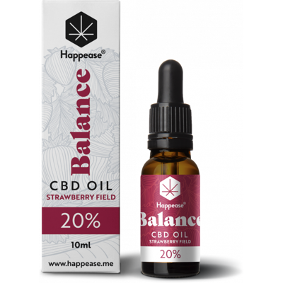 Aceite de CBD de espectro completo Happease Organic - Finca de Fresa 20% 2000mg 10ml Aceite de CBD de espectro completo Happease Organic - Finca de Fresa 20% 2000mg 10ml
