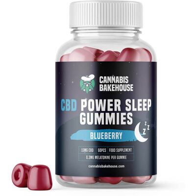 Gomitas de CBD con Melatonina de Cannabis Bakehouse - Apoyo para Dormir - 900 Mg Gomitas de CBD con Melatonina de Cannabis Bakehouse - Apoyo para Dormir - 900 Mg