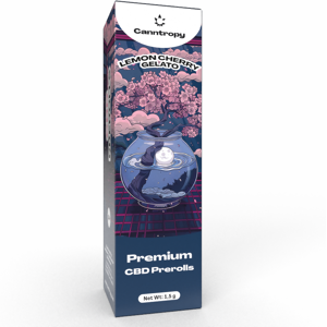 Canntropy CBD Prerolls Lemon Cherry Gelato - Pre-rolls Canntropy CBD Prerolls Lemon Cherry Gelato - Pre-rolls