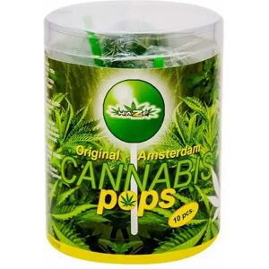 Multitrance Haze Cannabis Pops - Caja de regalo (10 piruletas) - Cannabis Pops Multitrance Haze Cannabis Pops - Caja de regalo (10 piruletas) - Cannabis Pops