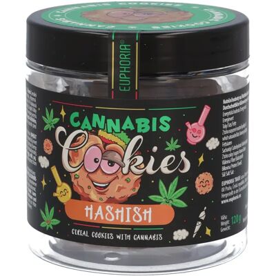 Euphoria Galletas de Cannabis Hachís, 120 g Euphoria Galletas de Cannabis Hachís, 120 g