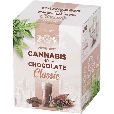 Multitrance Chocolate caliente instantáneo con cáñamo (10 x 14 g) Multitrance Chocolate caliente instantáneo con cáñamo (10 x 14 g)