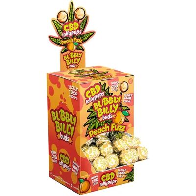 Multitrance Bubbly Billy Buds 10 mg CBD Caramelos de Melocotón - Envase de Exhibición (100 Caramelos), 2000 g Multitrance Bubbly Billy Buds 10 mg CBD Caramelos de Melocotón - Envase de Exhibición (100 Caramelos), 2000 g