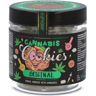 Euphoria Galletas de Cannabis Originales, 120 g Euphoria Galletas de Cannabis Originales, 120 g