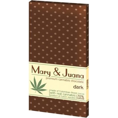 Mary & Juana Chocolate Negro 70% - Chocolate Mary & Juana Chocolate Negro 70% - Chocolate