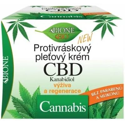 Bione Cosmetics Cannabis CBD Modelo - Crema antiedad - 51 ml Bione Cosmetics Cannabis CBD Modelo - Crema antiedad - 51 ml
