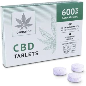 Cannaline CBD-600mg - Complejo B, 10x60mg - Comprimidos Cannaline CBD-600mg - Complejo B, 10x60mg - Comprimidos