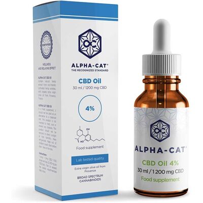 Alpha-CAT Aceite de CBD 4% - Aceite de CBD Alpha-CAT Aceite de CBD 4% - Aceite de CBD