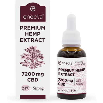 Aceite de CBD Enecta - 7200 mg - Extracto de cáñamo orgánico - Alto CBD - Bajo THC Aceite de CBD Enecta - 7200 mg - Extracto de cáñamo orgánico - Alto CBD - Bajo THC