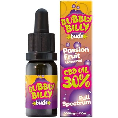 Multitrance Bubbly Billy Aceite CBD Buds Maracuyá, 30 % CBD, 3000 mg, 10 ml Multitrance Bubbly Billy Aceite CBD Buds Maracuyá, 30 % CBD, 3000 mg, 10 ml