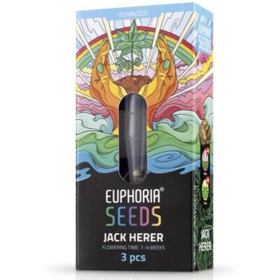 Semillas híbridas Jack Herer de Euphoria - Semillas de cannabis Semillas híbridas Jack Herer de Euphoria - Semillas de cannabis