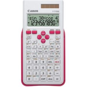 Canon F-715SG, Bolsillo, Calculadora científica, 12 dígitos, 2 líneas, Batería/Solar, Rosa, Blanco Canon F-715SG, Bolsillo, Calculadora científica, 12 dígitos, 2 líneas, Batería/Solar, Rosa, Blanco