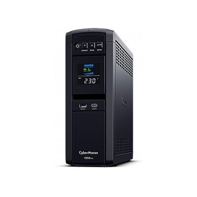 CyberPower CP1350EPFCLCD (UPS) Línea interactiva 1,35 kVA 780 W 6 salidas AC CyberPower CP1350EPFCLCD (UPS) Línea interactiva 1,35 kVA 780 W 6 salidas AC