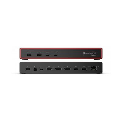 Lenovo ThinkPad Thunderbolt 4 Smart Dock Gen2 7500 Alámbrico Negro Lenovo ThinkPad Thunderbolt 4 Smart Dock Gen2 7500 Alámbrico Negro