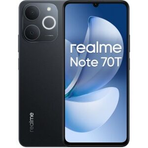 Realme Note 70T 4GB - 256GB - 6.74" - Negro Obsidiana Realme Note 70T 4GB - 256GB - 6.74" - Negro Obsidiana