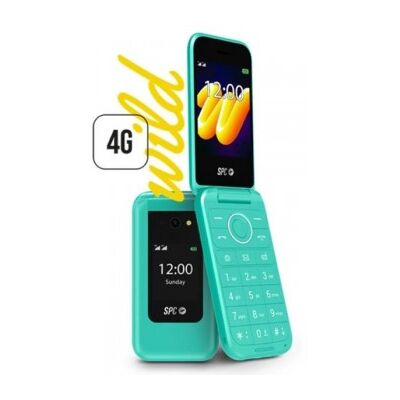 Spc Teléfono Móvil WILD para Personas Mayores - 4G - Verde Spc Teléfono Móvil WILD para Personas Mayores - 4G - Verde