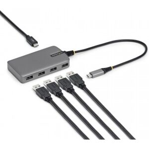 StarTech.com 5G4AC-USB-C-HUB hub de interfaz USB 3.2 Gen 1 (3.1 Gen 1) Type-C 5000 Mbit/s Gris StarTech.com 5G4AC-USB-C-HUB hub de interfaz USB 3.2 Gen 1 (3.1 Gen 1) Type-C 5000 Mbit/s Gris