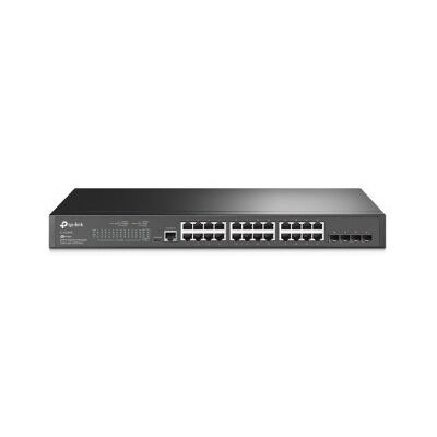 Tp-Link JetStream Gestionado L2 Gigabit Ethernet (10/100/1000) Negro 1U Tp-Link JetStream Gestionado L2 Gigabit Ethernet (10/100/1000) Negro 1U