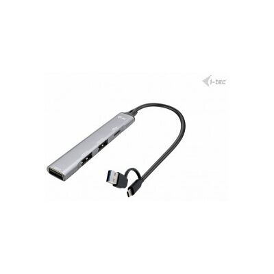 i-tec USB-C/USB-A Metal HUB 1x USB 3.0 + 3x USB 2.0 i-tec USB-C/USB-A Metal HUB 1x USB 3.0 + 3x USB 2.0