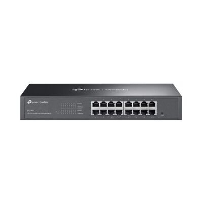TP-Link Omada ES216G switch Gestionado L2 Gigabit Ethernet (10/100/1000) Negro TP-Link Omada ES216G switch Gestionado L2 Gigabit Ethernet (10/100/1000) Negro
