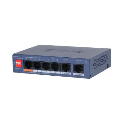 Dahua Technology CS4006-4ET2GT-60 - Gestionado L2 - 4 puertos PoE - 2 puertos Uplink - Gigabit Ether Dahua Technology CS4006-4ET2GT-60 - Gestionado L2 - 4 puertos PoE - 2 puertos Uplink - Gigabit Ether