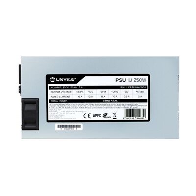 Unyka ch FLEX 1U estándar 250W 250W Unyka ch FLEX 1U estándar 250W 250W
