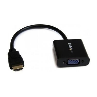 Startech.C Adaptador Conversor HDMI a VGA para PC de Escritorio / Laptop / Ultrabook - 1920x1080 - 1 x HDMI Mac Startech.C Adaptador Conversor HDMI a VGA para PC de Escritorio / Laptop / Ultrabook - 1920x1080 - 1 x HDMI Mac