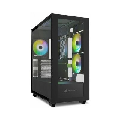 Sharkoon Rebel C60 Midi Tower Negro Sharkoon Rebel C60 Midi Tower Negro