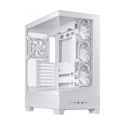 Asus A31 Plus TG ARGB WHITE Midi Tower Blanco Asus A31 Plus TG ARGB WHITE Midi Tower Blanco