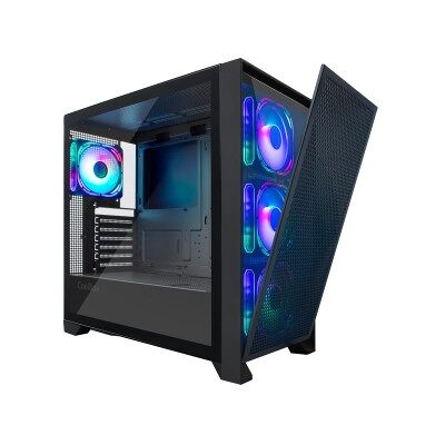 CoolBox GE2000 DualView Torre Negro CoolBox GE2000 DualView Torre Negro