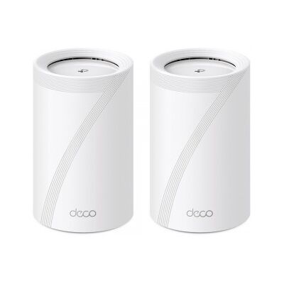 TP-Link Deco BE65 Tribanda (2.4 GHz / 5 GHz / 6 GHz) Wi-Fi 7 (802.11be) Blanco 4 Interno TP-Link Deco BE65 Tribanda (2.4 GHz / 5 GHz / 6 GHz) Wi-Fi 7 (802.11be) Blanco 4 Interno