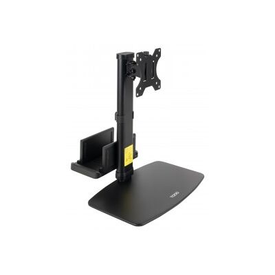 TooQ Soporte de mesa para pantallas 17”-27” con soporte integrado para CPU Ligera TooQ Soporte de mesa para pantallas 17”-27” con soporte integrado para CPU Ligera