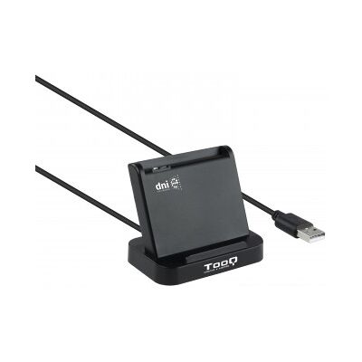 TooQ TQR-220B Lector de Tarjetas Inteligentes USB 2.0 Negro - Lector de DNI Electrónico y Tarjetas Inteligentes TooQ TQR-220B Lector de Tarjetas Inteligentes USB 2.0 Negro - Lector de DNI Electrónico y Tarjetas Inteligentes