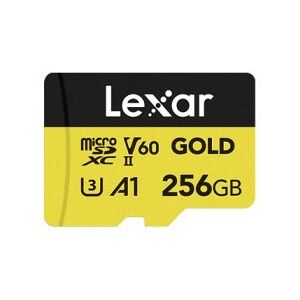 Lexar Professional GOLD 256GB MicroSDXC Class 3 (U3) - Lexar Professional GOLD 256GB MicroSDXC Class 3 (U3) -