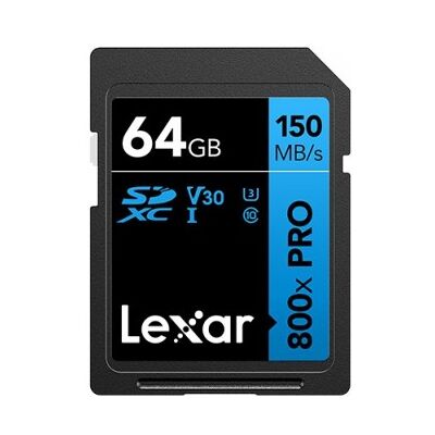 Lexar High-Performance 800xPRO 64 GB SDXC UHS-I Clase 10 Lexar High-Performance 800xPRO 64 GB SDXC UHS-I Clase 10