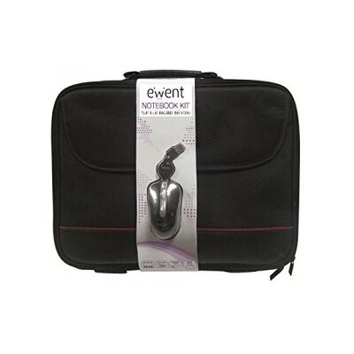 Funda para portátil Ewent EM2505 - 15,6" Poliéster Negro Funda para portátil Ewent EM2505 - 15,6" Poliéster Negro