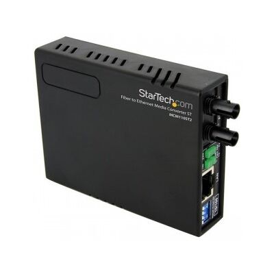 StarTech.com Conversor de Medios Ethernet 10/100 RJ45 a Fibra Óptica Multimodo ST - 2Km, 100 Mbit/s, StarTech.com Conversor de Medios Ethernet 10/100 RJ45 a Fibra Óptica Multimodo ST - 2Km, 100 Mbit/s,