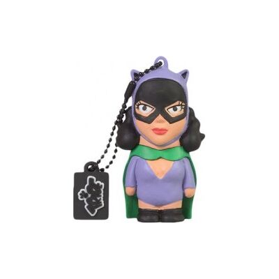 Memoria USB Tribe 16GB Azul Blanco - Catwoman Memoria USB Tribe 16GB Azul Blanco - Catwoman