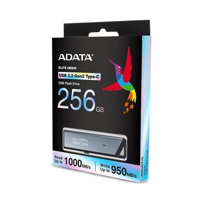 Adata UE800 256GB - USB Type-C - Plata Adata UE800 256GB - USB Type-C - Plata