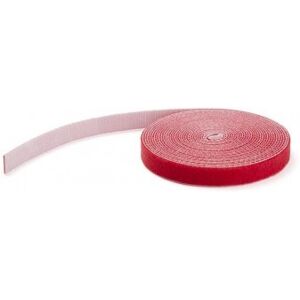 StarTech.com 7,5m - Bobina de Gancho y Bucle - Rojo StarTech.com 7,5m - Bobina de Gancho y Bucle - Rojo